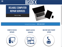 Tablet Screenshot of bisdex.com